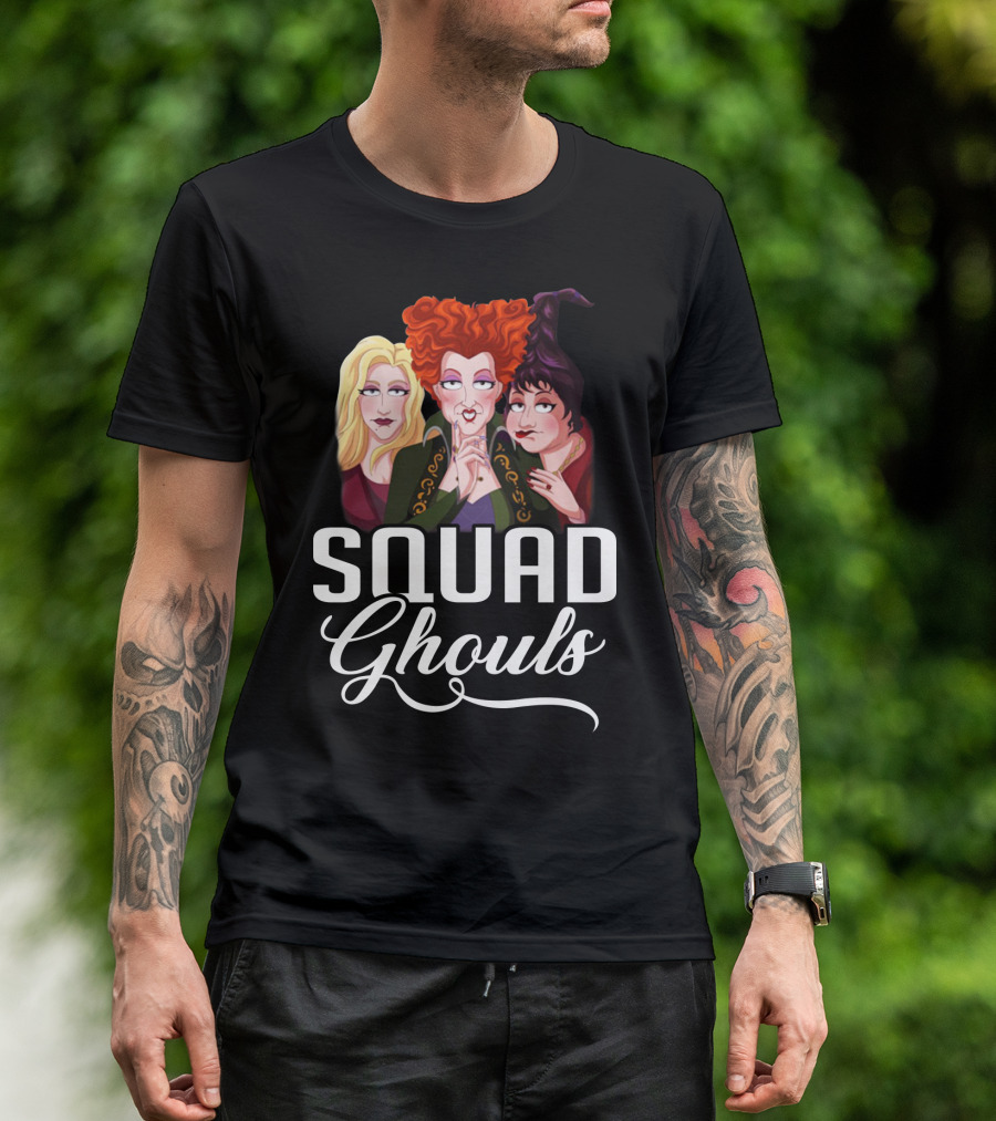 Squad Ghouls Sanderson Sisters Hocus Pocus T-Shirt