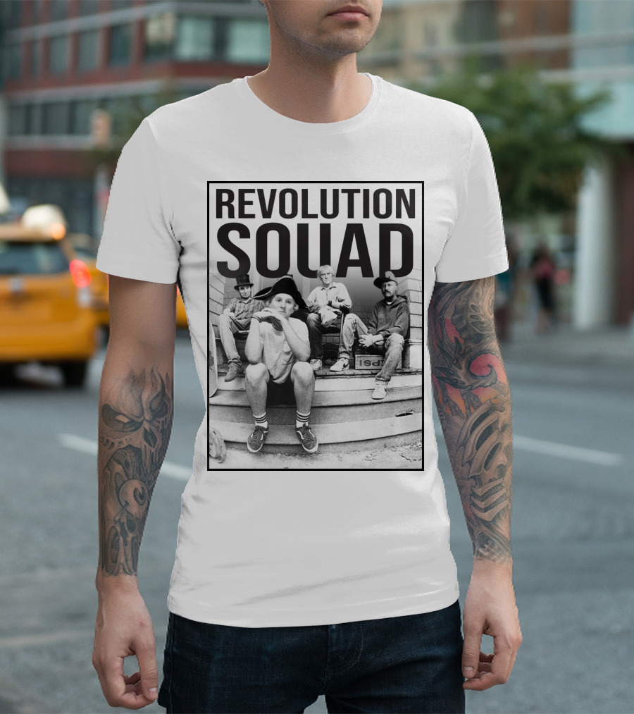 Revolution Squad Colonial Hat Group T-Shirt