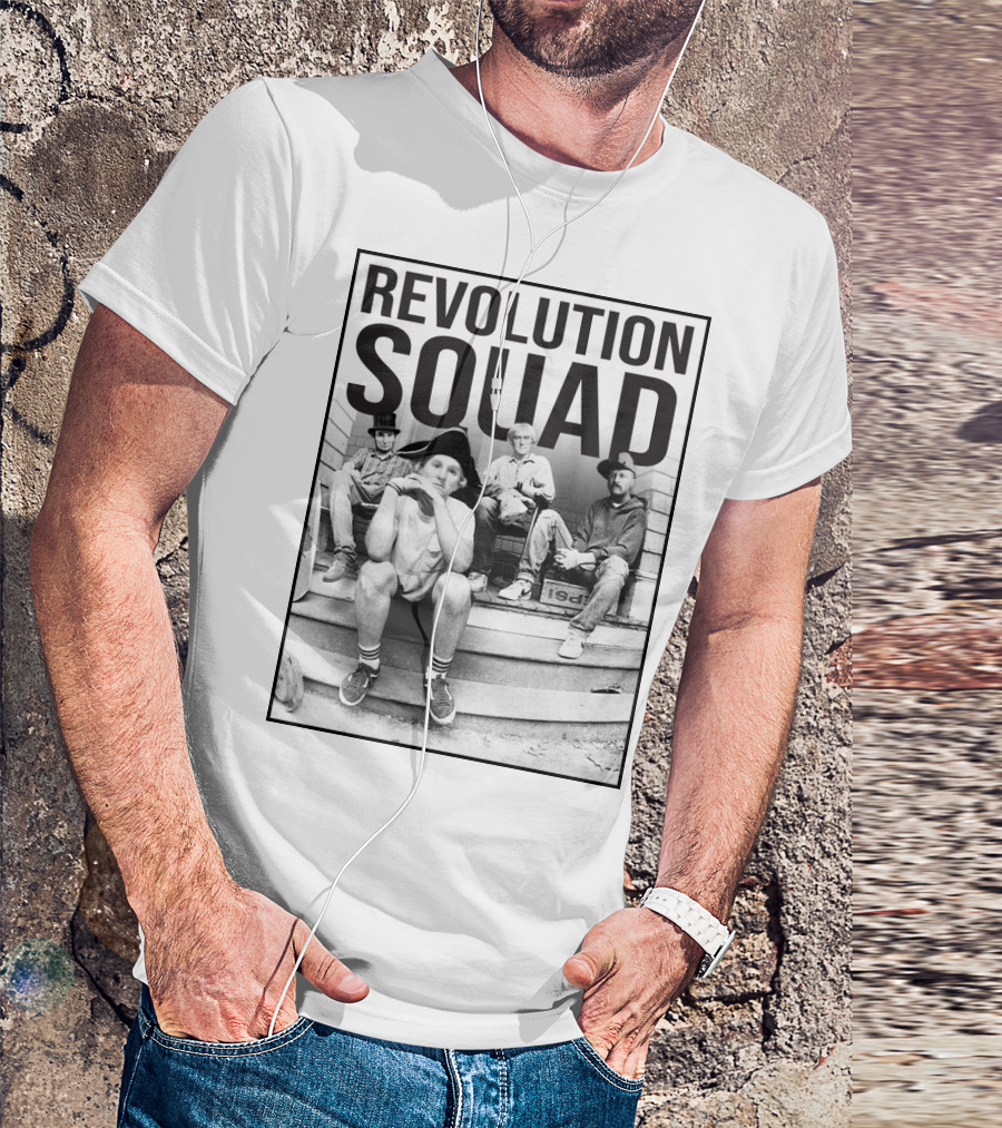 Revolution Squad Colonial Hat Group T-Shirt