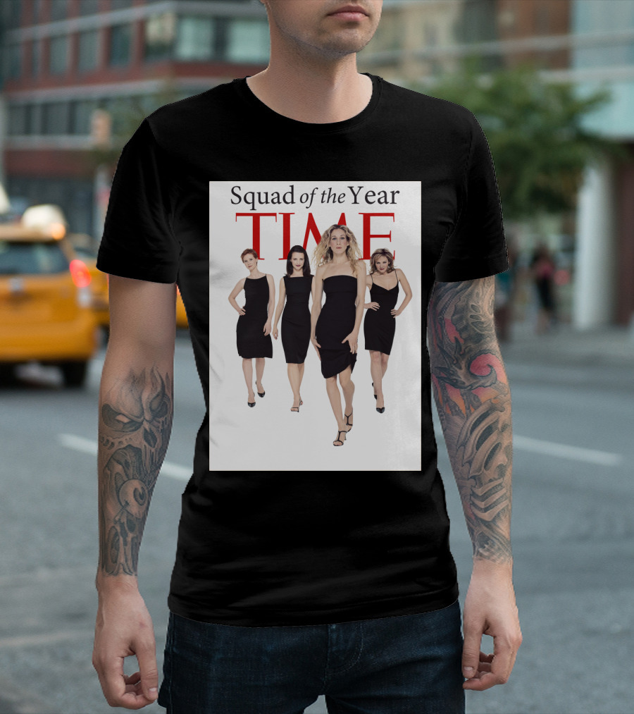 Squad of the Year TIME Magazine Cover T-Shirt