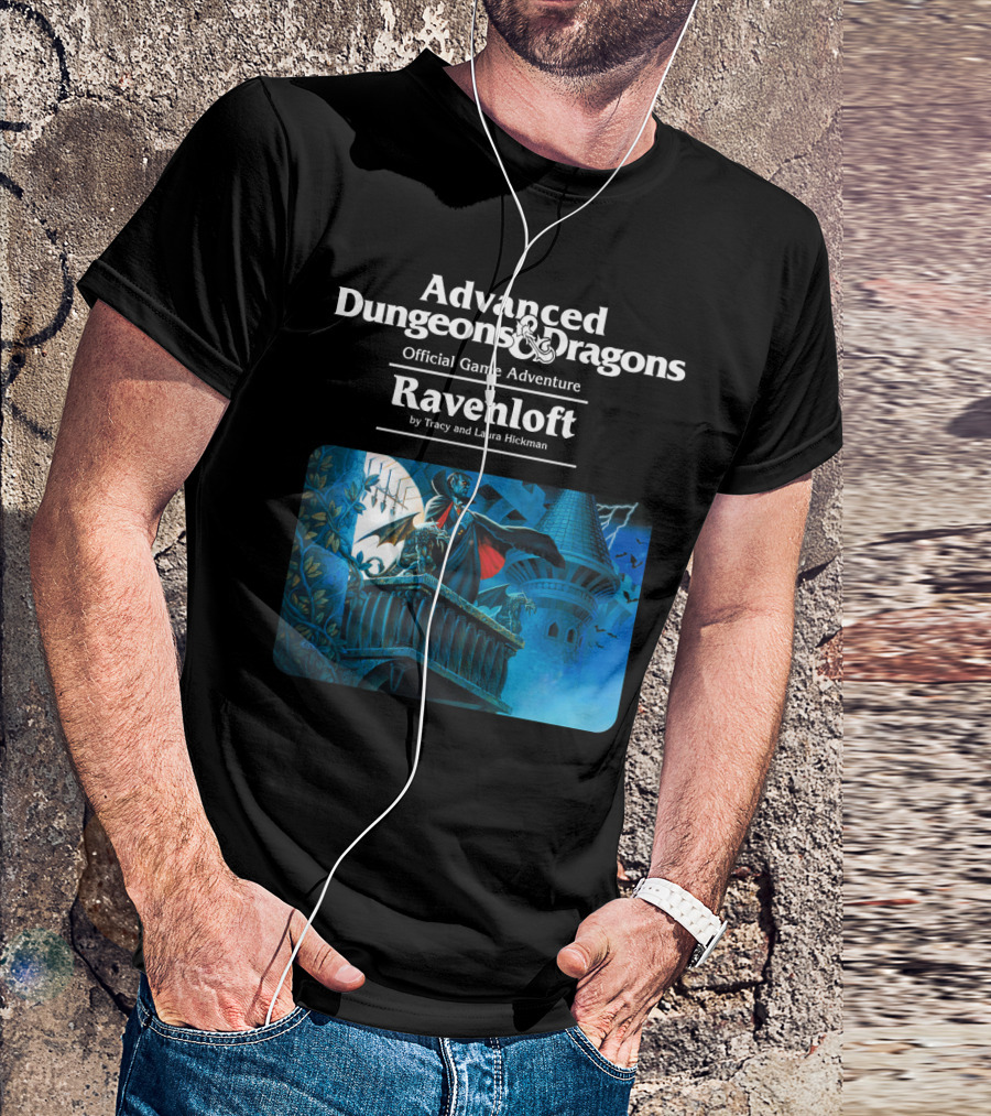 Advanced Dungeons And Dragons Official Game Adventure Ravenloft By Tracy And Laura Hickman T-Shirt