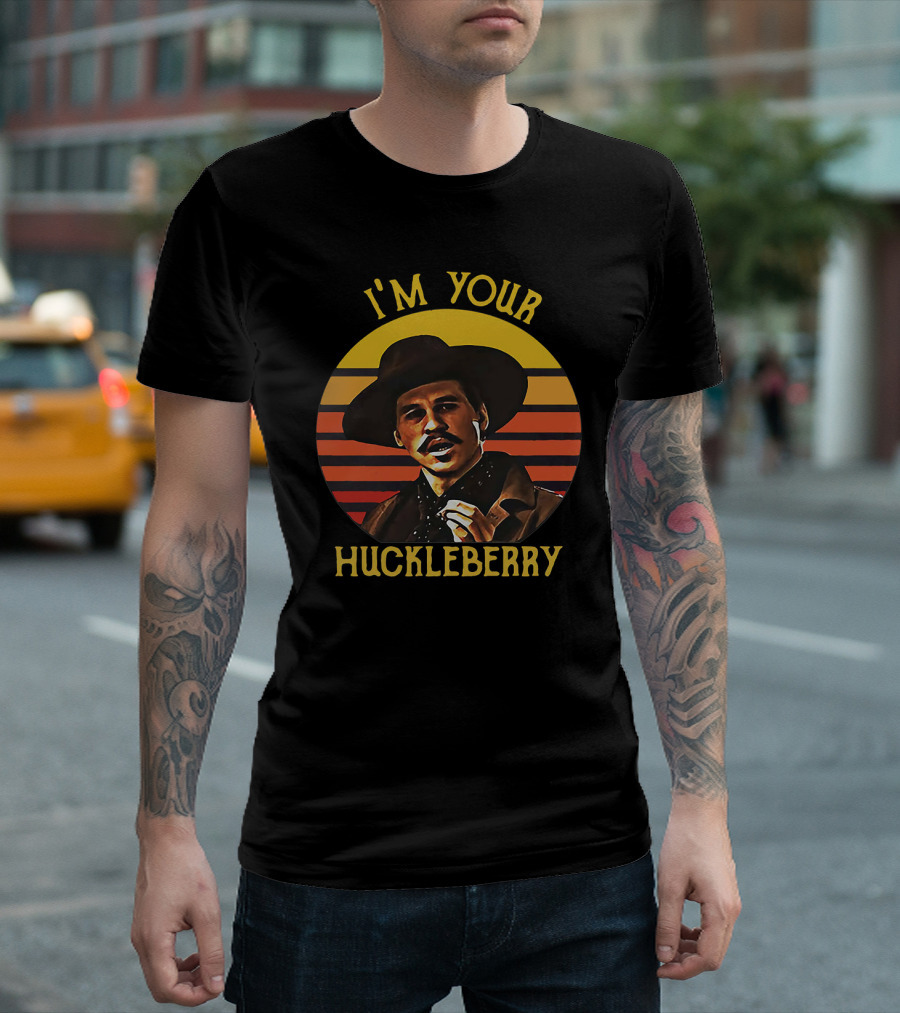 I'm Your Huckleberry Tombstone Doc Holliday Retro T-Shirt