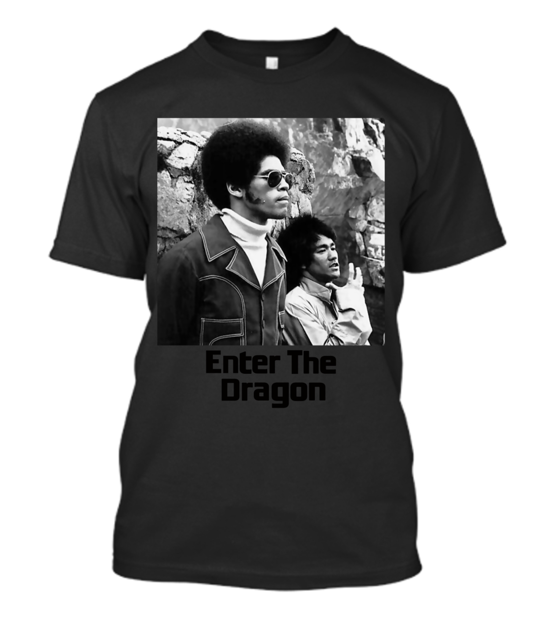 Enter The Dragon Bruce Lee Vintage Scene T-Shirt