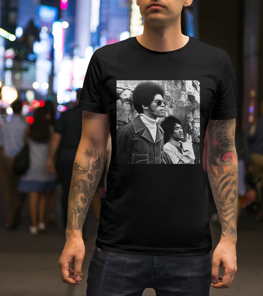 Enter The Dragon Bruce Lee Vintage Scene T-Shirt