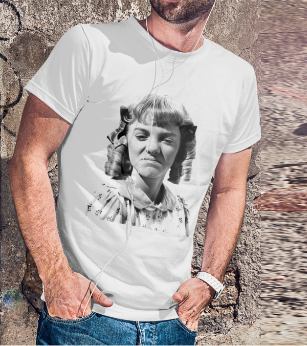 Alison Arngrim Little House On The Prairie Nellie Oleson Iconic Character Face T-Shirt