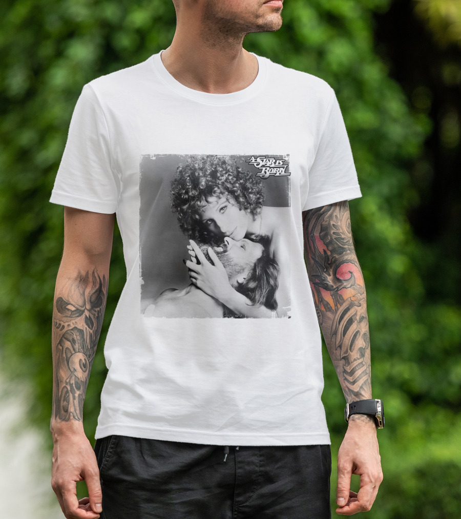 A Star Is Born Romantic Black And White Classic Photography T-Shirt