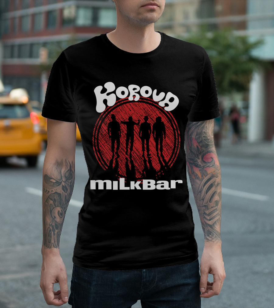 Korova Milkbar A Clockwork Orange Silhouette Circle T-Shirt