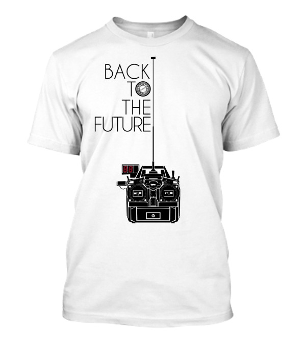 BACK TO THE FUTURE DELOREAN VECTOR T-Shirt