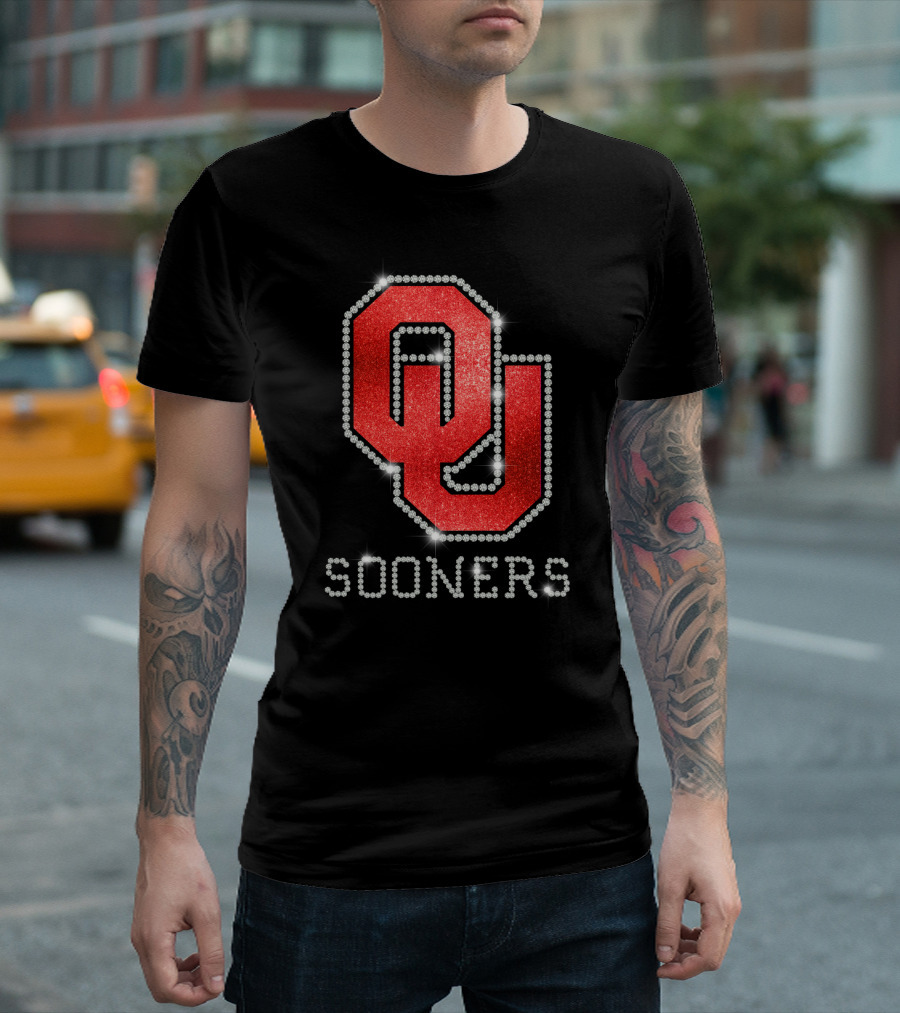 OU Sooners Sparkling Logo 1212 T-Shirt