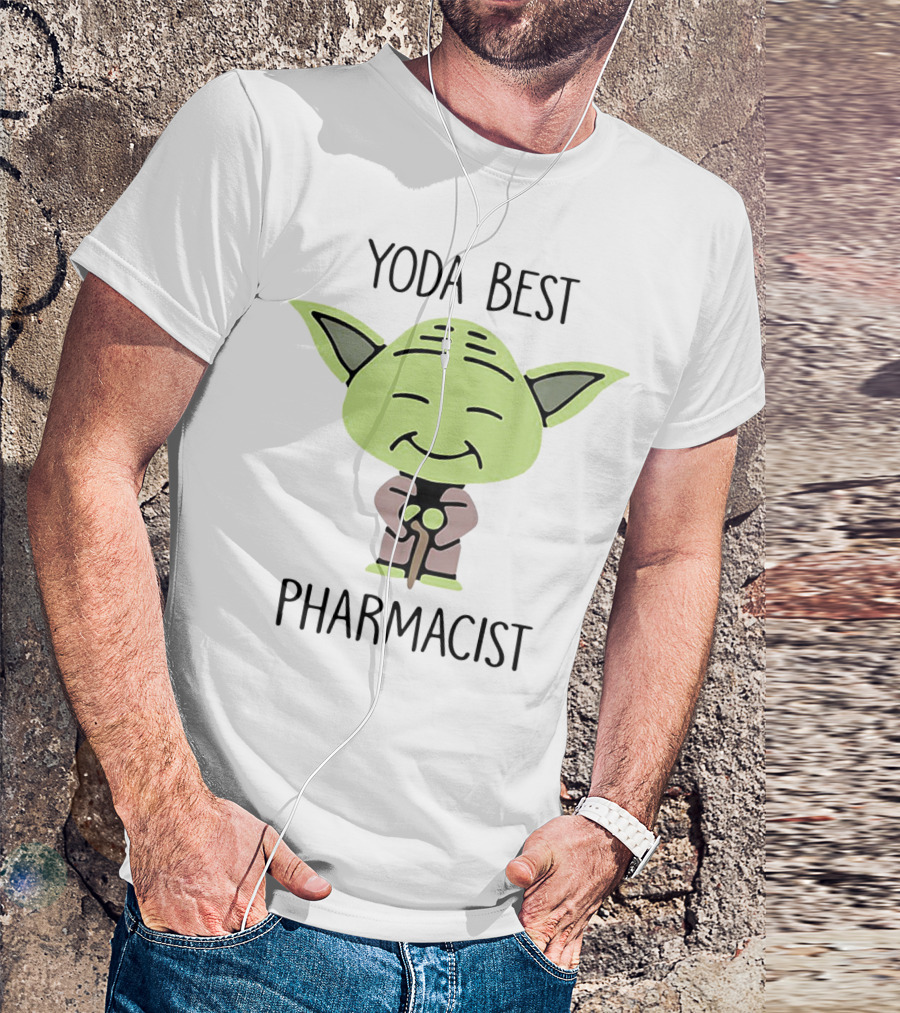 Yoda Best Pharmacist Baby Yoda T-Shirt
