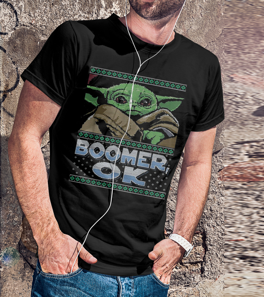 Star Wars Baby Yoda Boomer OK T-Shirt
