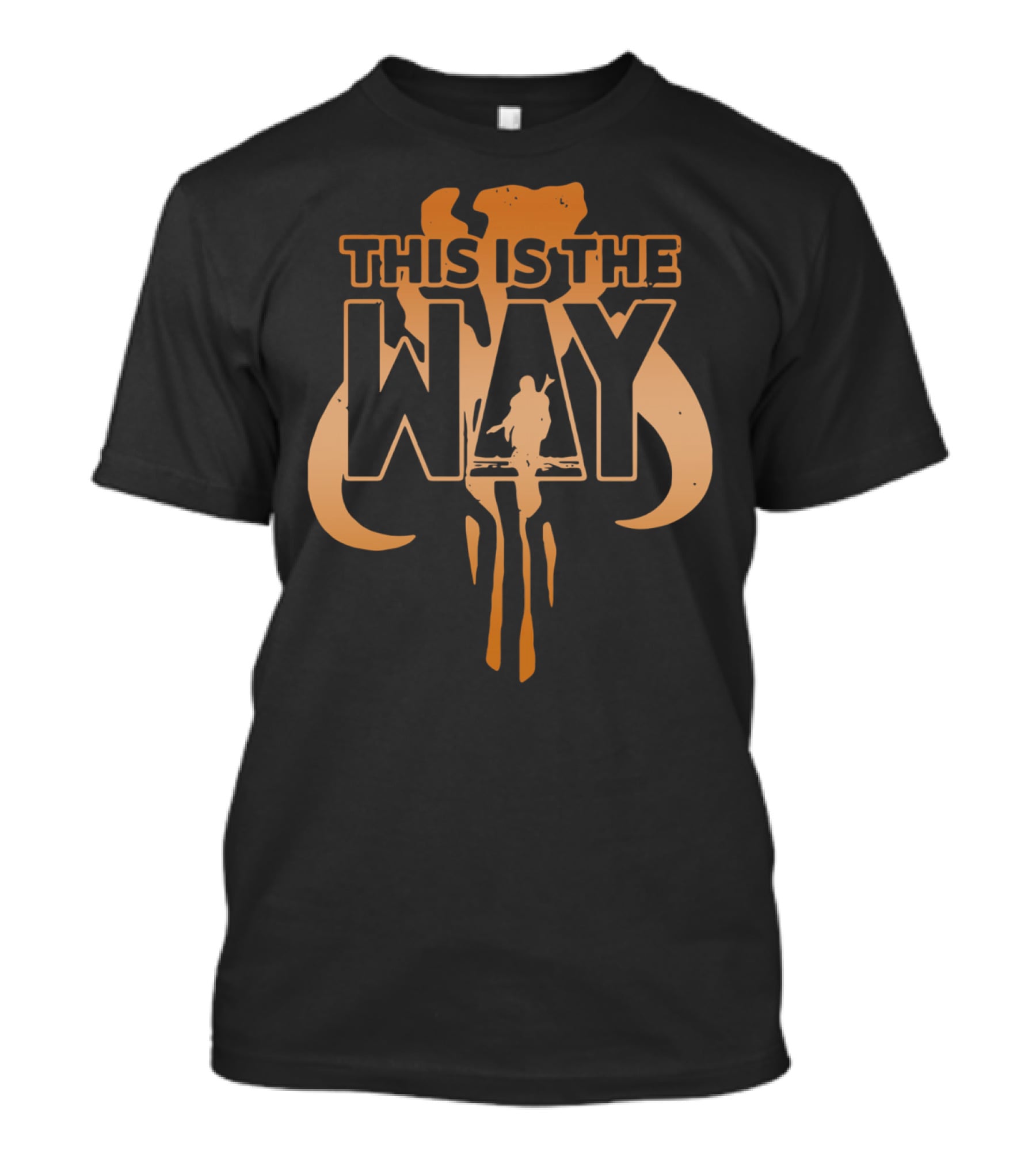 This Is The Way Mandalorian Mythosaur Skull T-Shirt