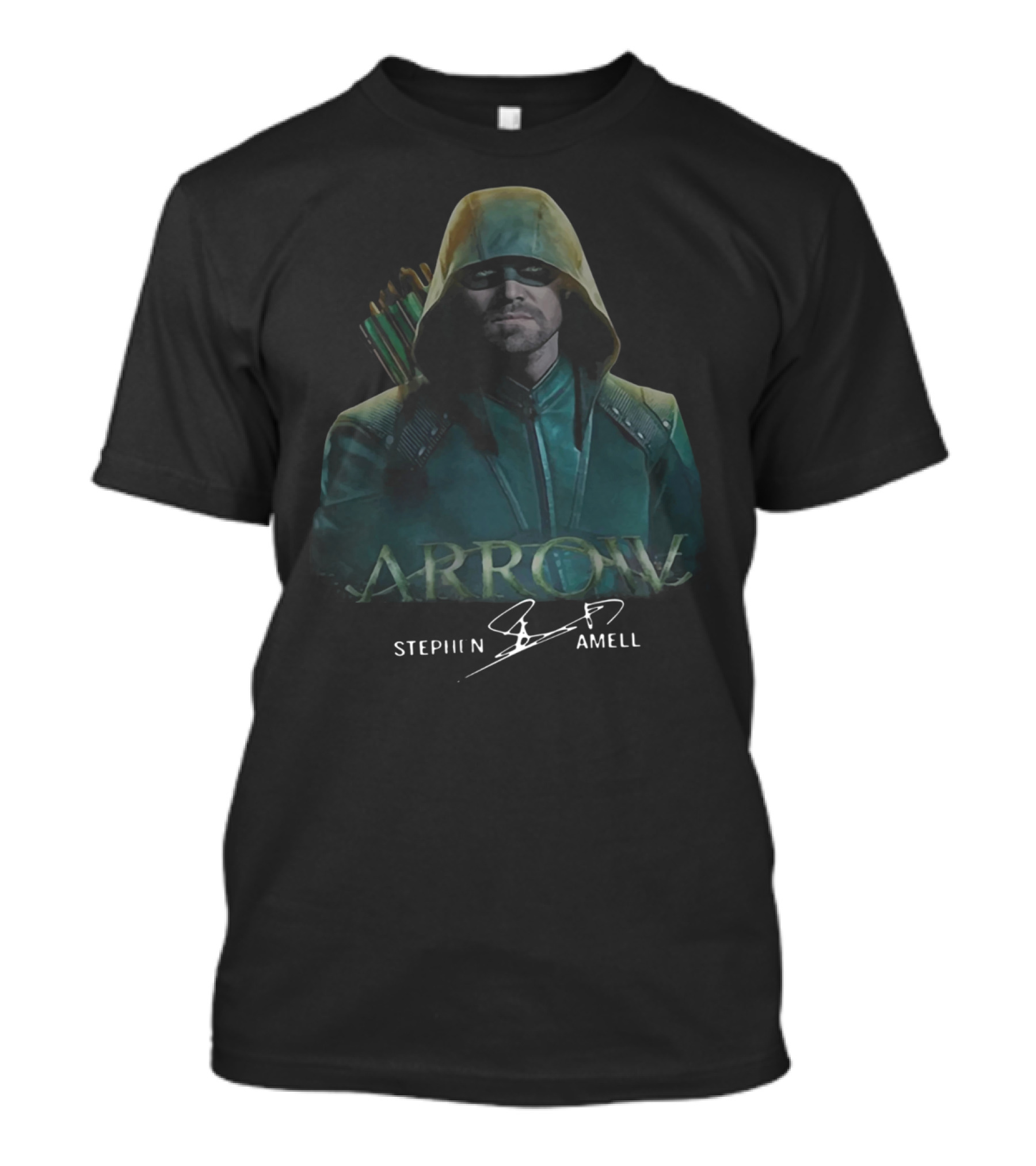 Arrow Stephen Amell Signature Hooded Archer T-Shirt