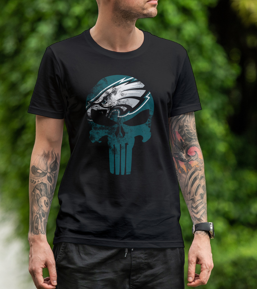 Eagles Skull Punisher T-Shirt