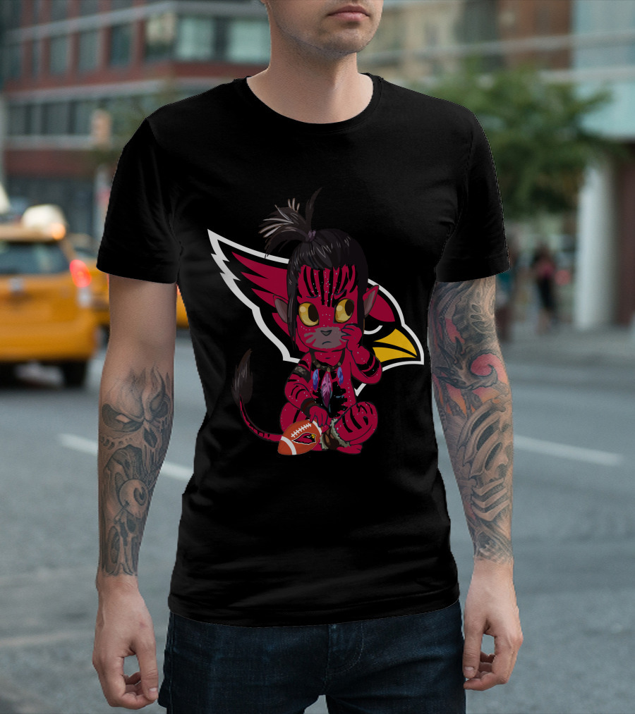 AVATAR CARDINALS FOOTBALL CREATURE WITH TEAM T-Shirt
