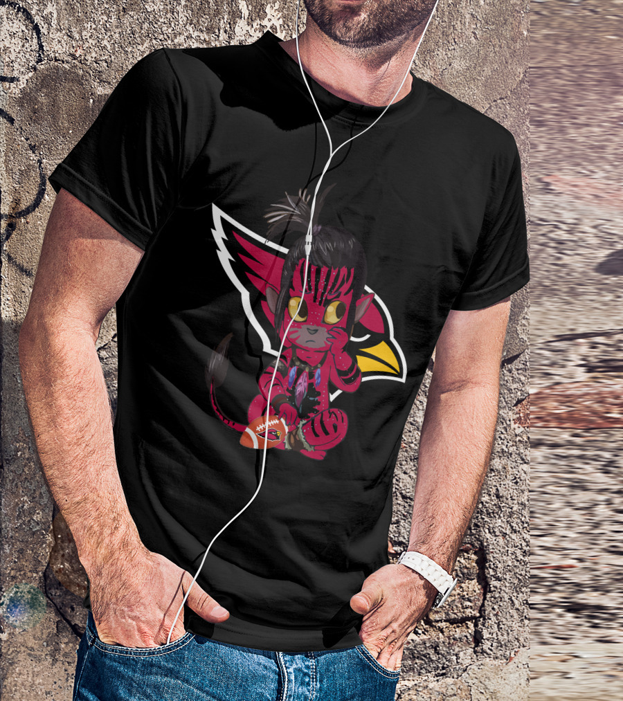 AVATAR CARDINALS FOOTBALL CREATURE WITH TEAM T-Shirt