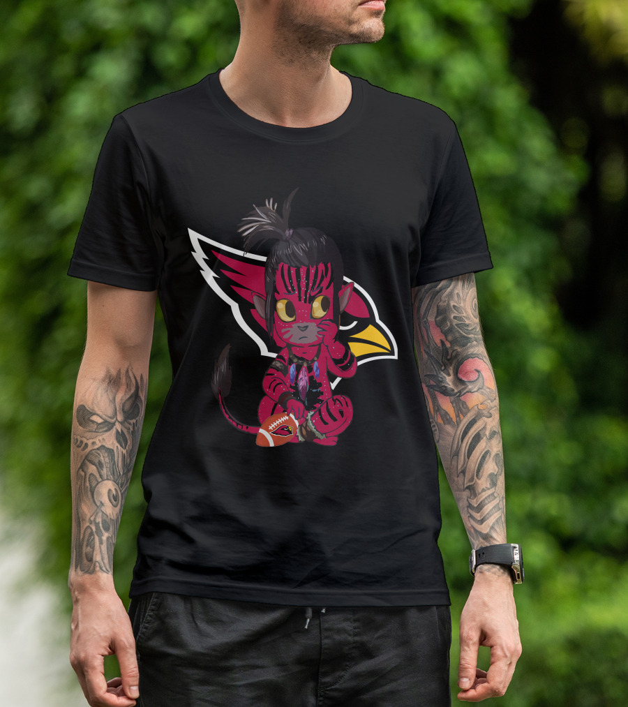 AVATAR CARDINALS FOOTBALL CREATURE WITH TEAM T-Shirt
