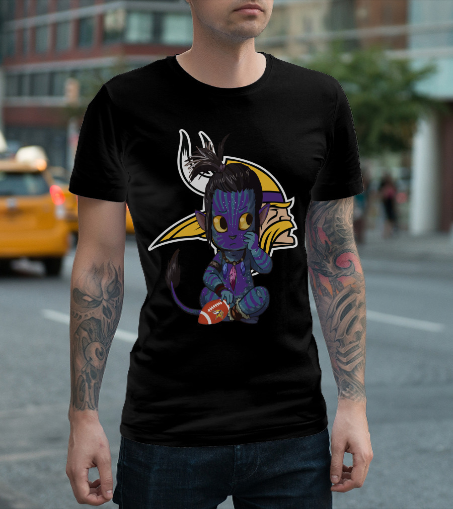 AVATAR VIKINGS NFL FOOTBALL FUSION T-Shirt