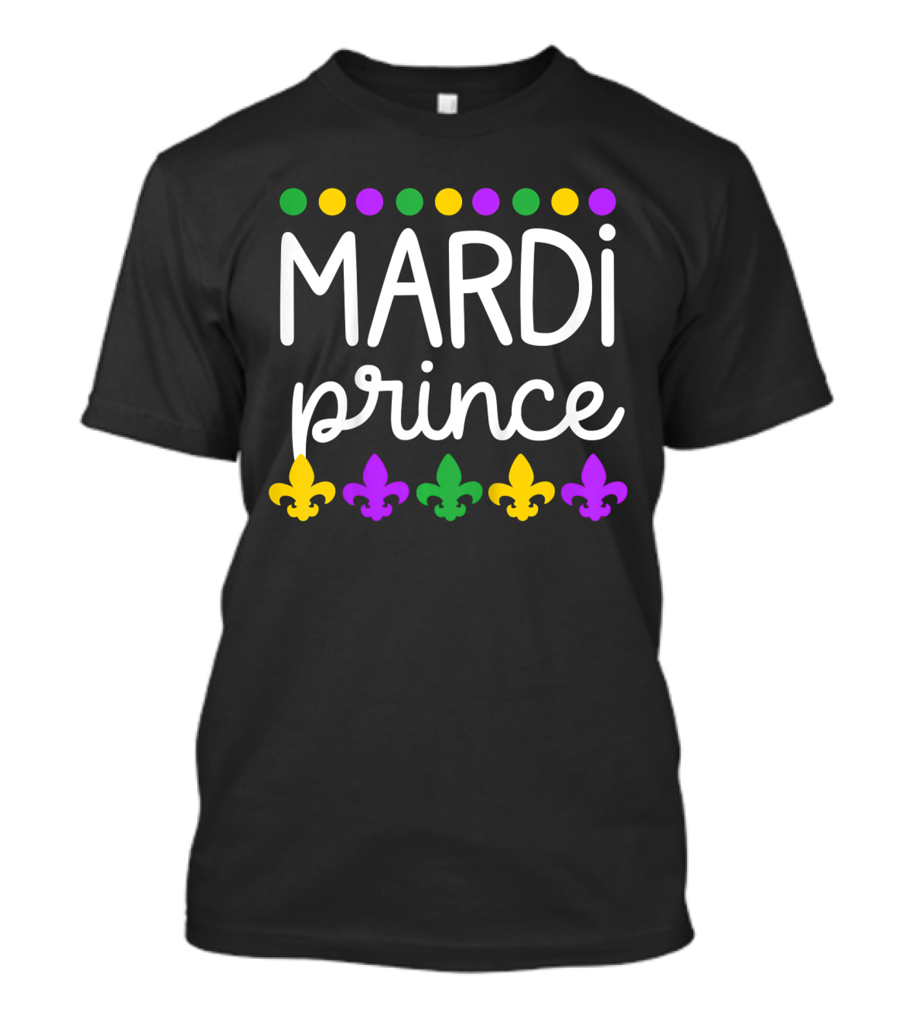 Mardi Prince Kids Family Matching Set Gag For Baby Fleur-de-Lis T-Shirt