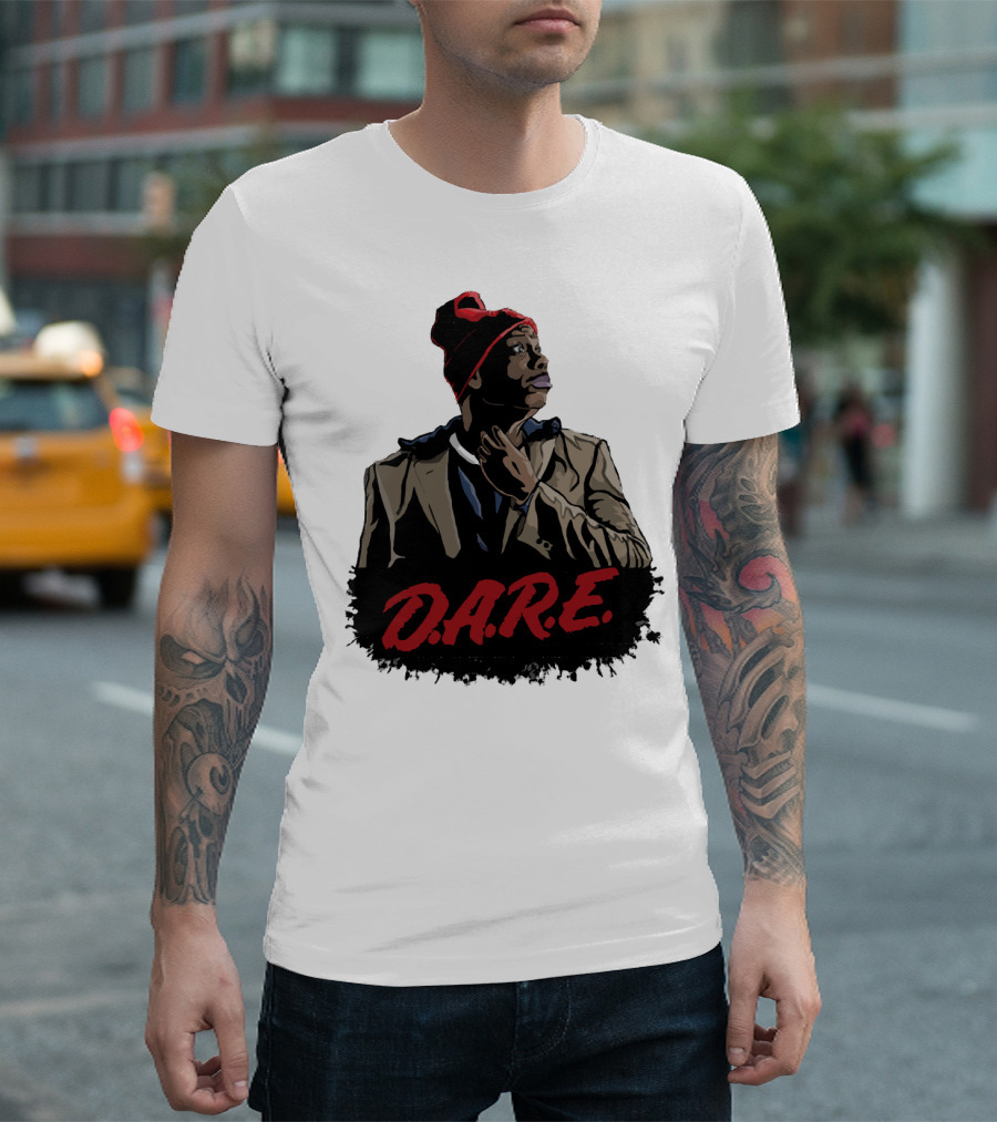 D.A.R.E Iconic Style Streetwear Beanie and Jacket T-Shirt