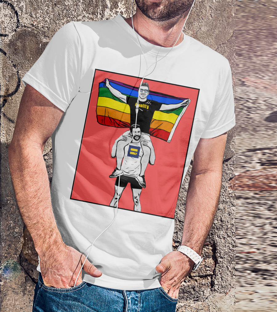 Equality Pride Flag Human Rights Campaign T-Shirt