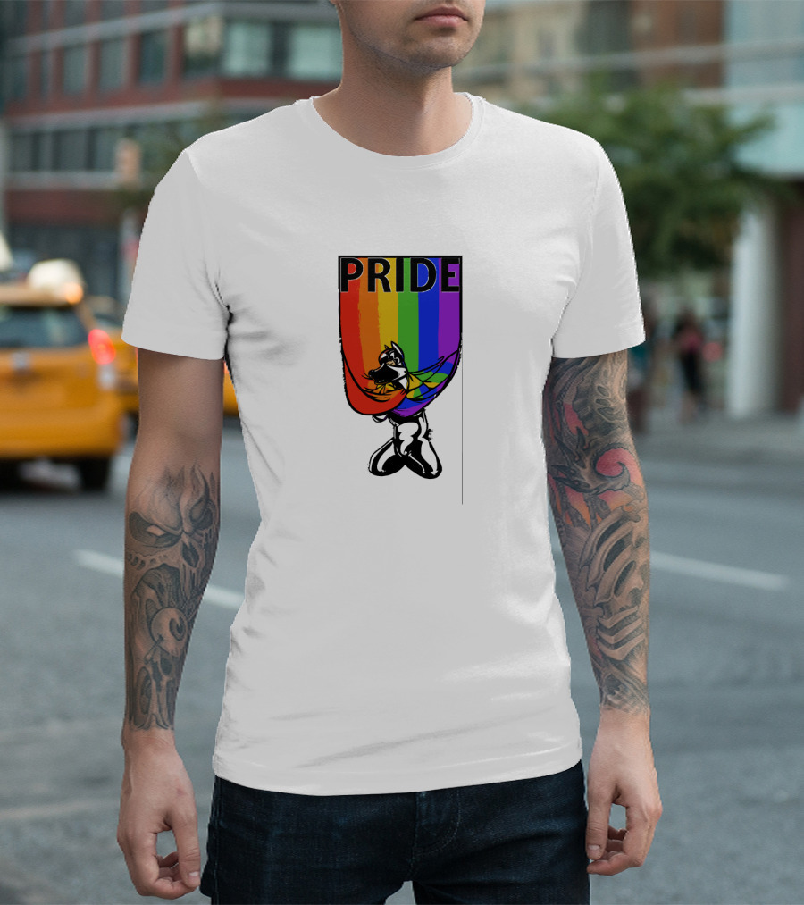 PRIDE Puppy Rainbow T-Shirt