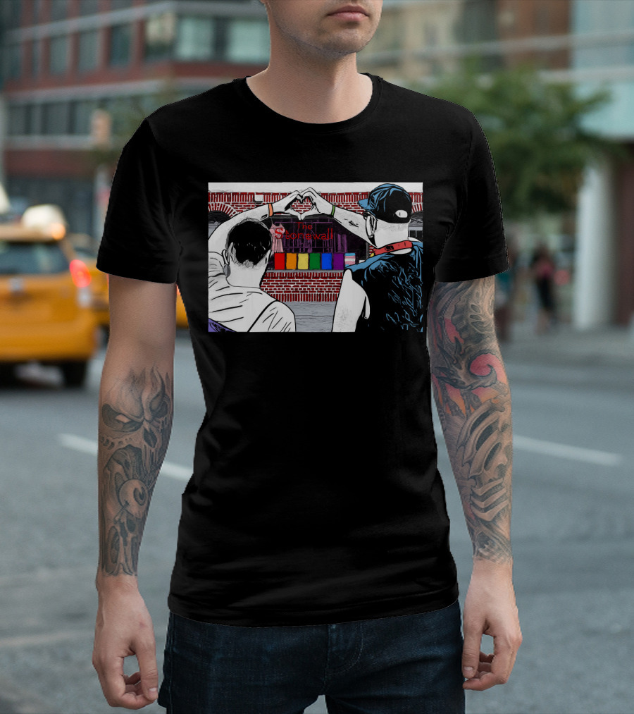 The Stonewall Pride Rainbow T-Shirt
