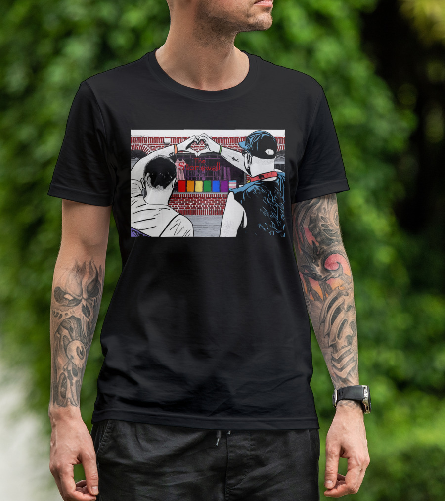 The Stonewall Pride Rainbow T-Shirt