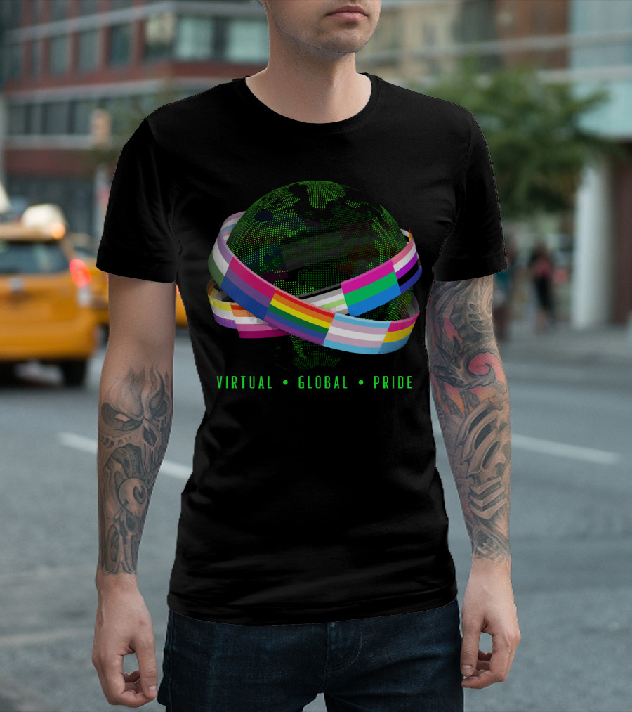 Virtual Global Pride Embracing Diversity Around the World T-Shirt