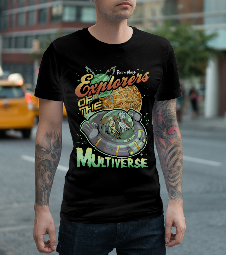 Rick and Morty Explorers of the Multiverse T-Shirt