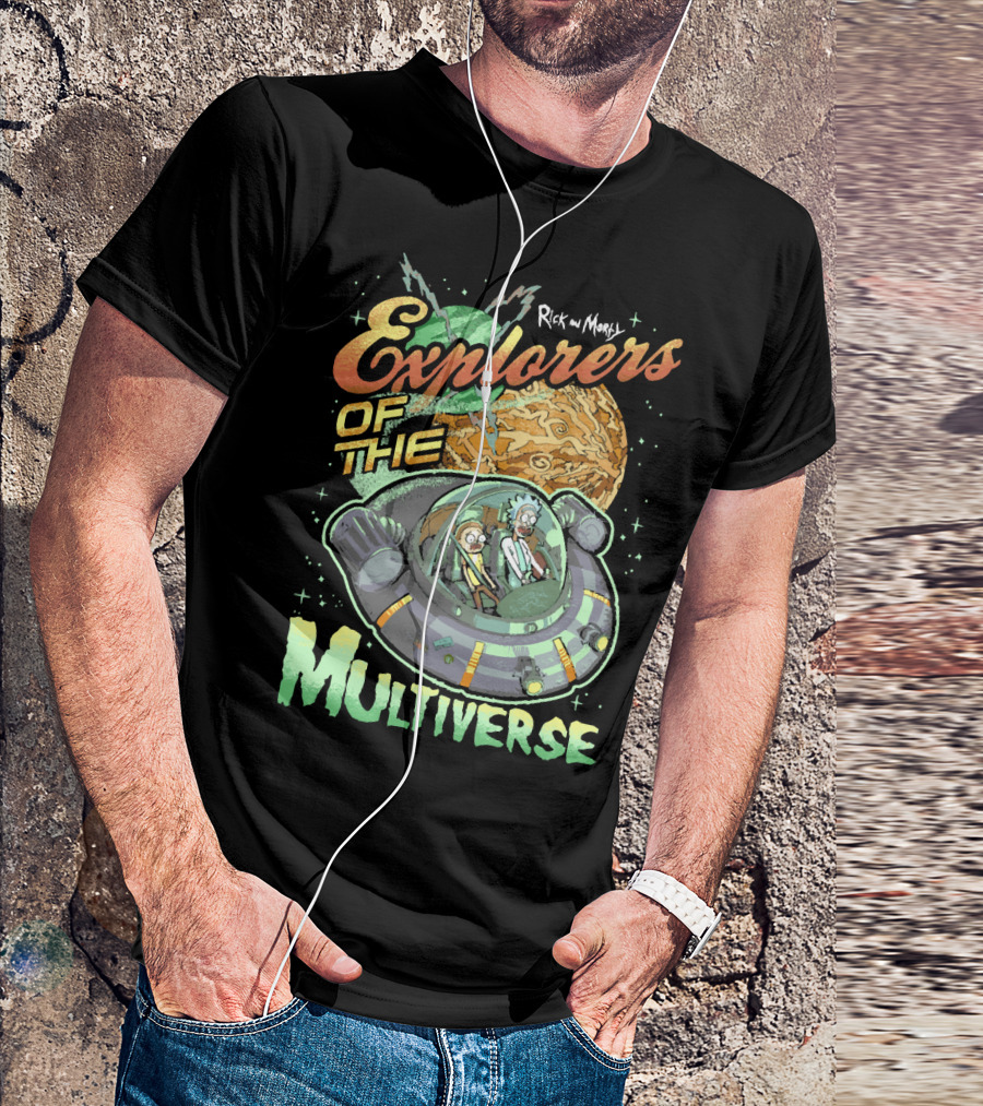 Rick And Morty Explorers Of The Multiverse T-Shirt
