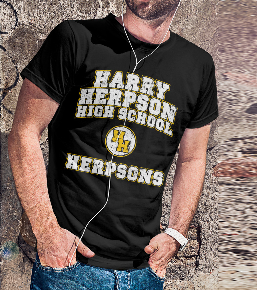 Harry Herpson High School Herpsons HH T-Shirt