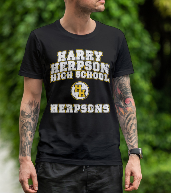 Harry Herpson High School Herpsons HH T-Shirt