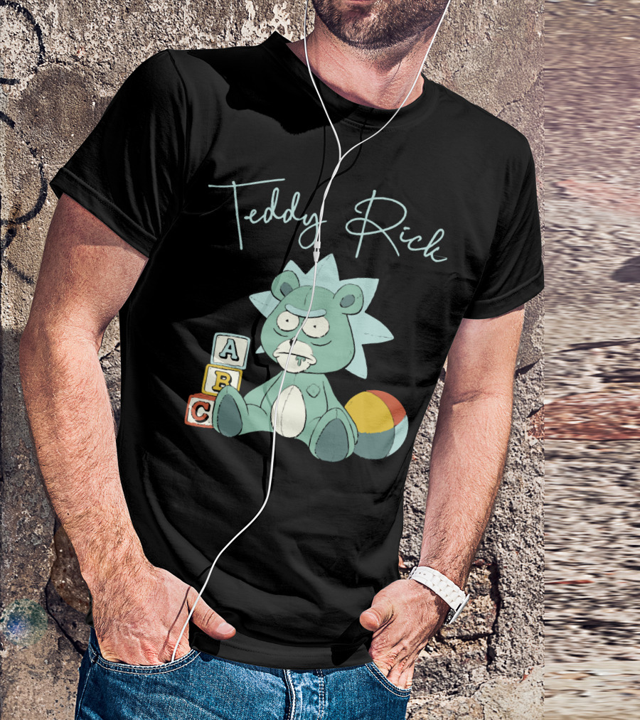 Teddy Rick ABC Blocks And Multicolor Ball T-Shirt