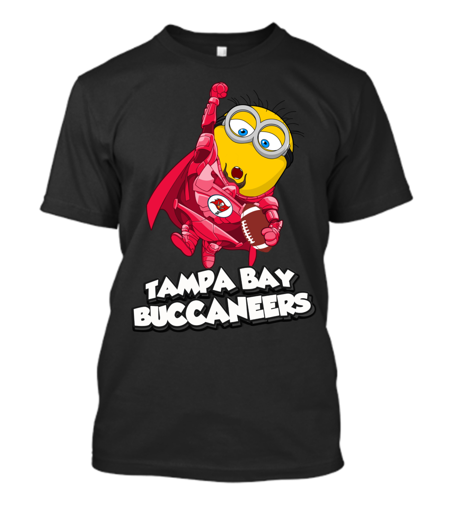 Tampa Bay Buccaneers Minion Football Crossover T-Shirt