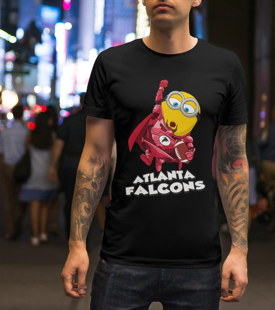 Atlanta Falcons Minion Football T-Shirt