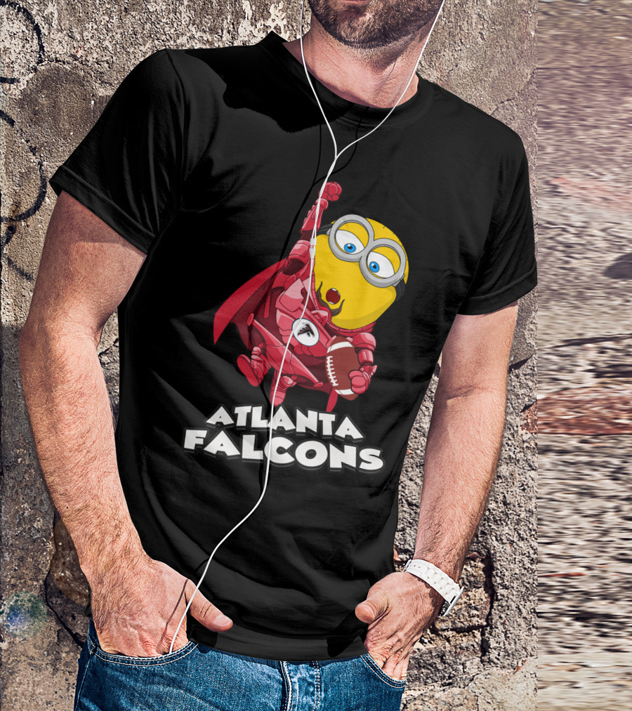 Atlanta Falcons Minion Football T-Shirt