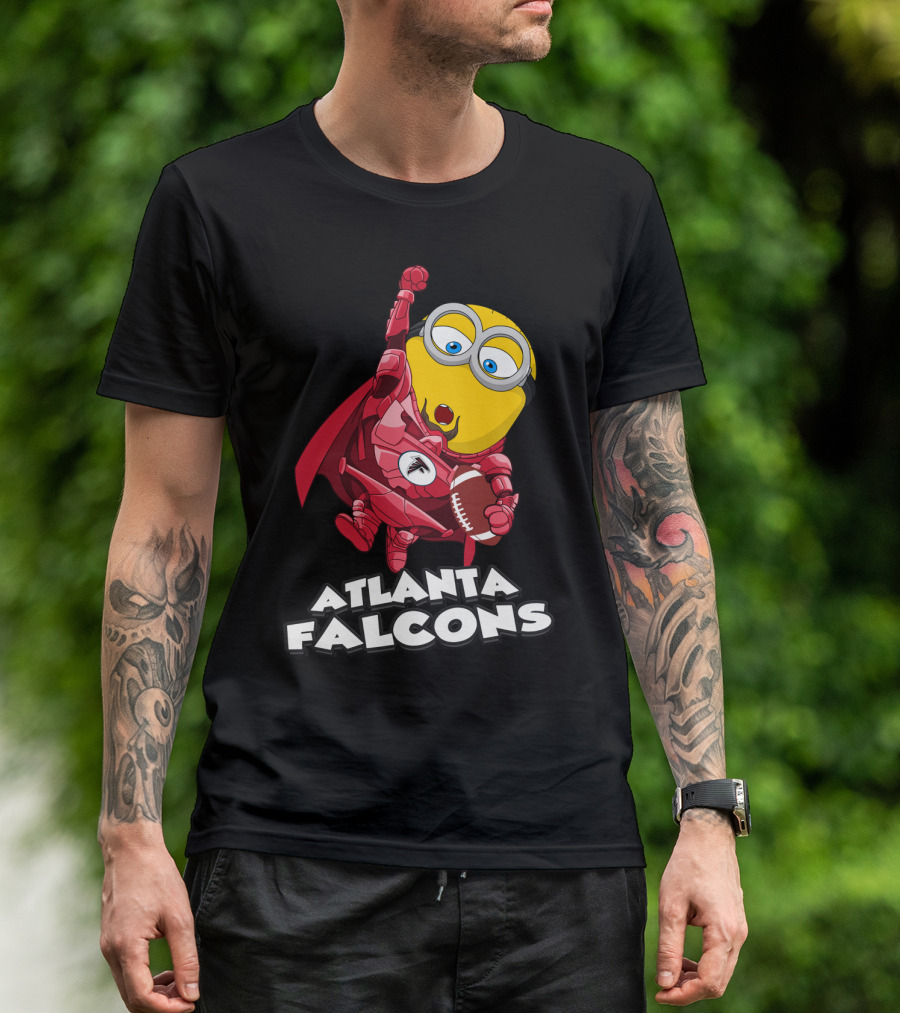 Atlanta Falcons Minion Football T-Shirt