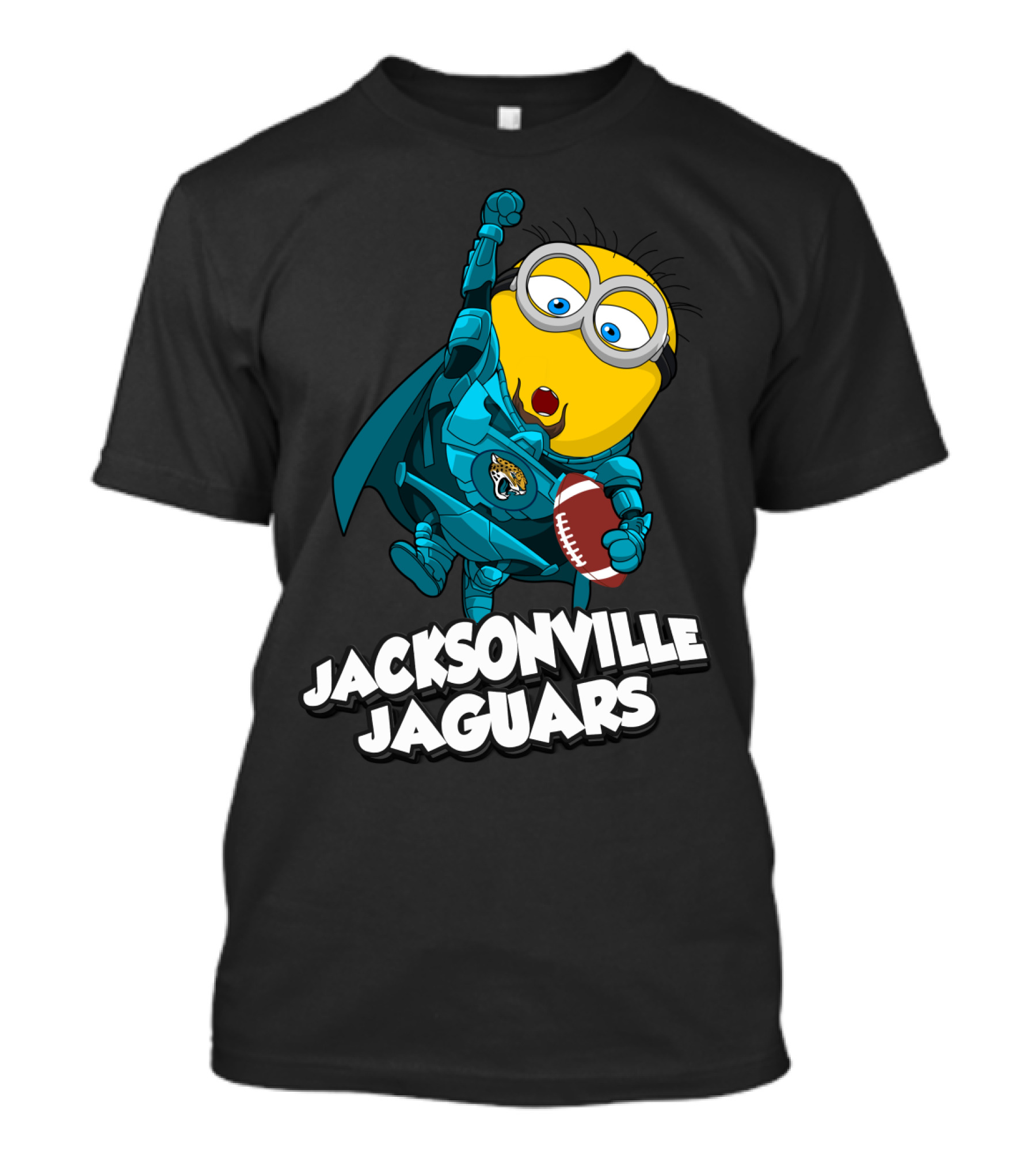 Jacksonville Jaguars Minion Football Adventure T-Shirt