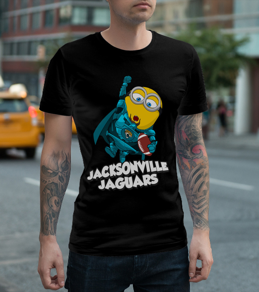 Jacksonville Jaguars Minion Football Adventure T-Shirt
