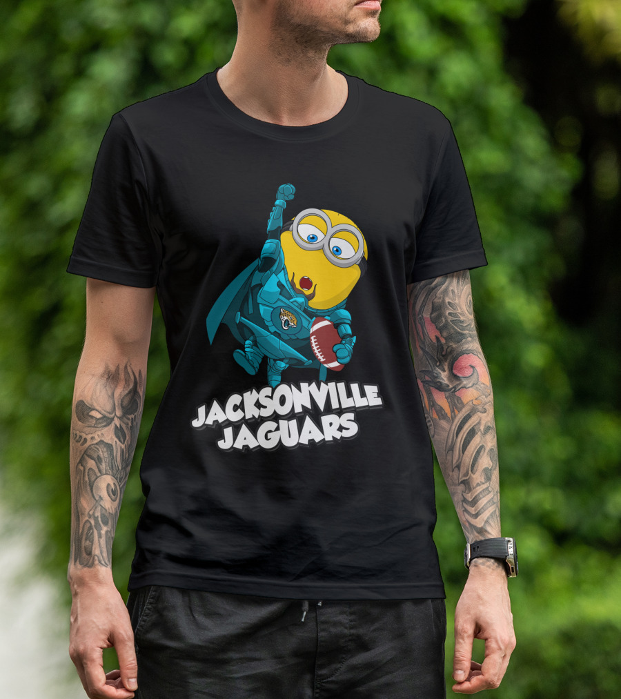 Jacksonville Jaguars Minion Football Adventure T-Shirt
