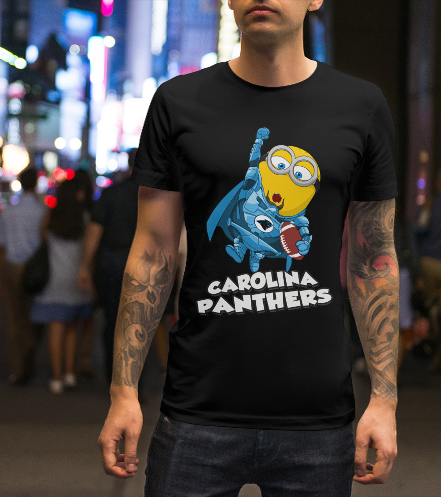 Carolina Panthers Football Minion T-Shirt