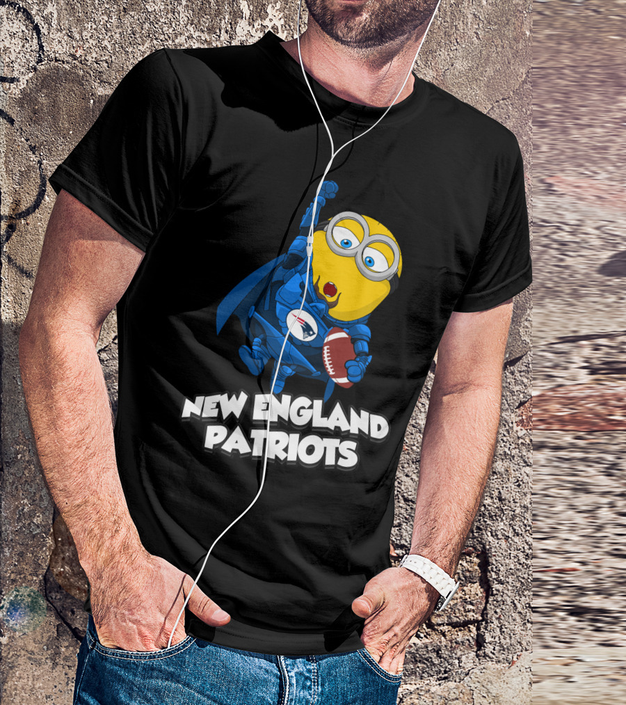 New England Patriots Minion Football Fan Celebration T-Shirt