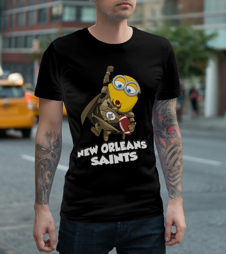 New Orleans Saints Minion Football Hero T-Shirt