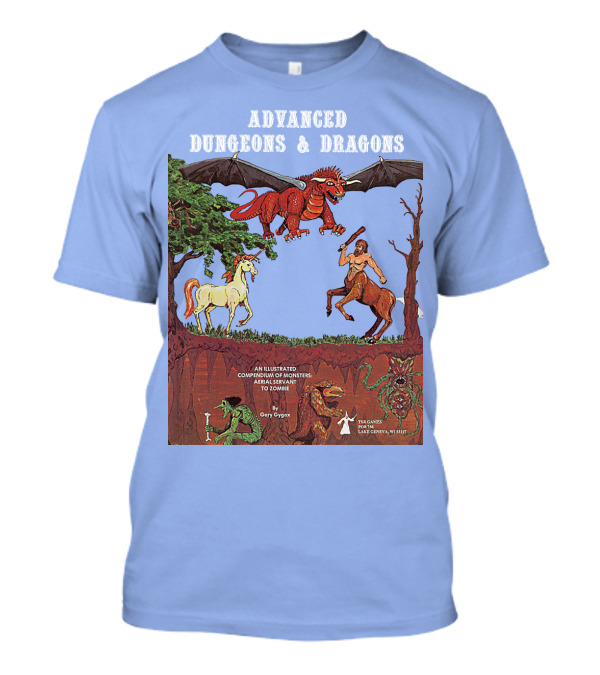 ADVANCED DUNGEONS And DRAGONS AN ILLUSTRATED COMPENDIUM OF MONSTERS T-Shirt