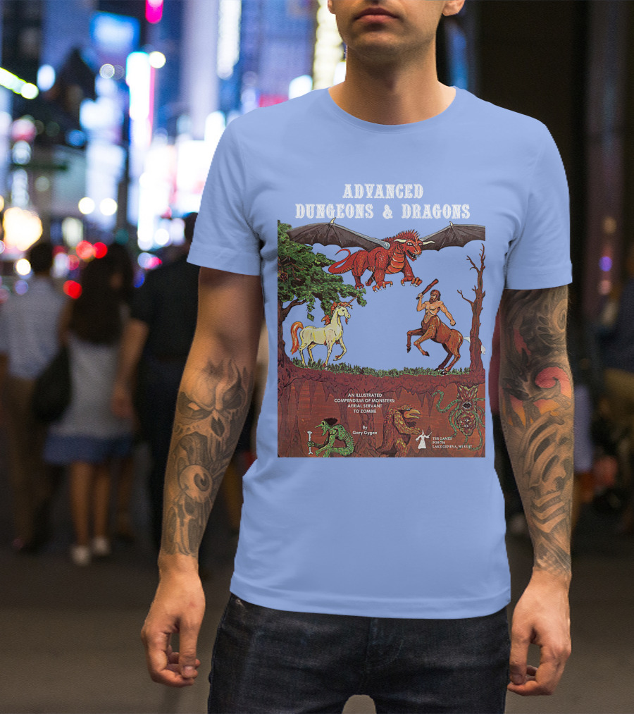 ADVANCED DUNGEONS And DRAGONS AN ILLUSTRATED COMPENDIUM OF MONSTERS T-Shirt