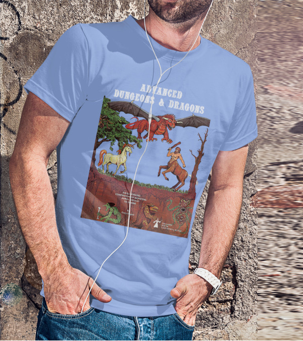 ADVANCED DUNGEONS And DRAGONS AN ILLUSTRATED COMPENDIUM OF MONSTERS T-Shirt