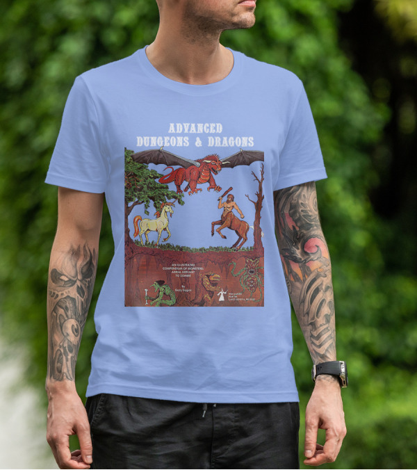 ADVANCED DUNGEONS And DRAGONS AN ILLUSTRATED COMPENDIUM OF MONSTERS T-Shirt