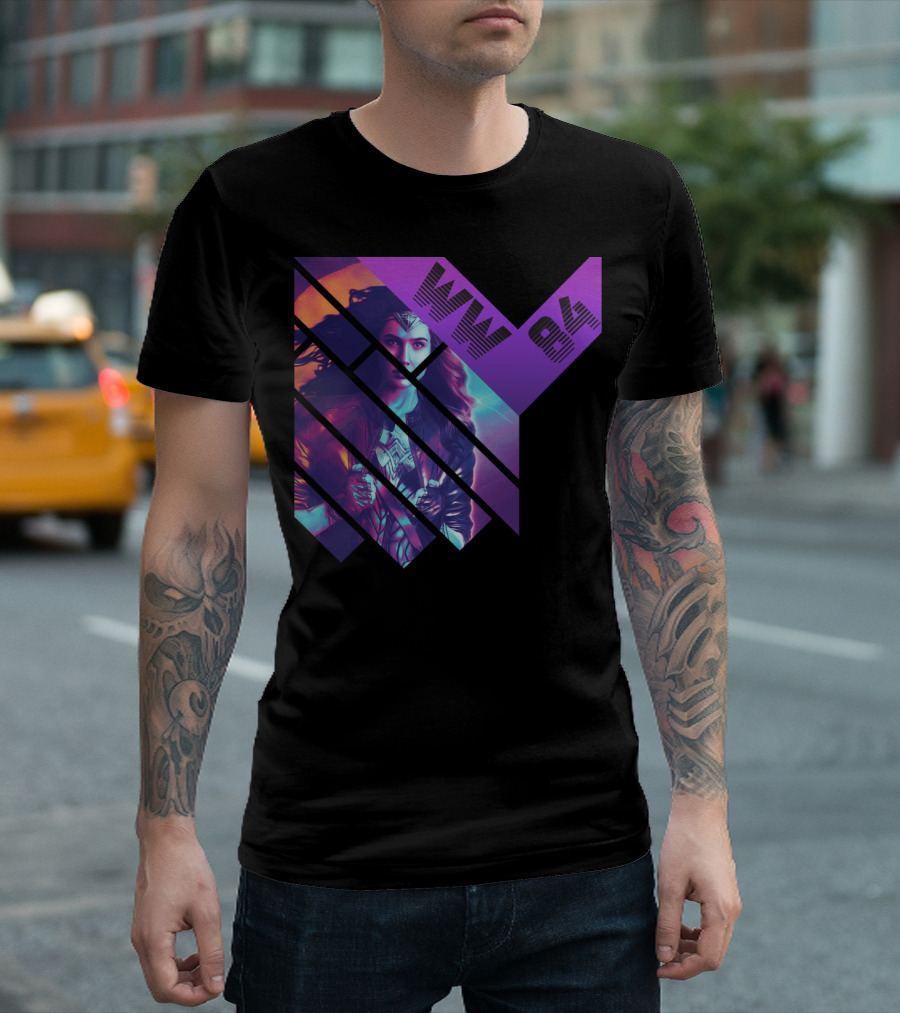 WW 1984 Woman Wonder 84 Comic Con T-Shirt