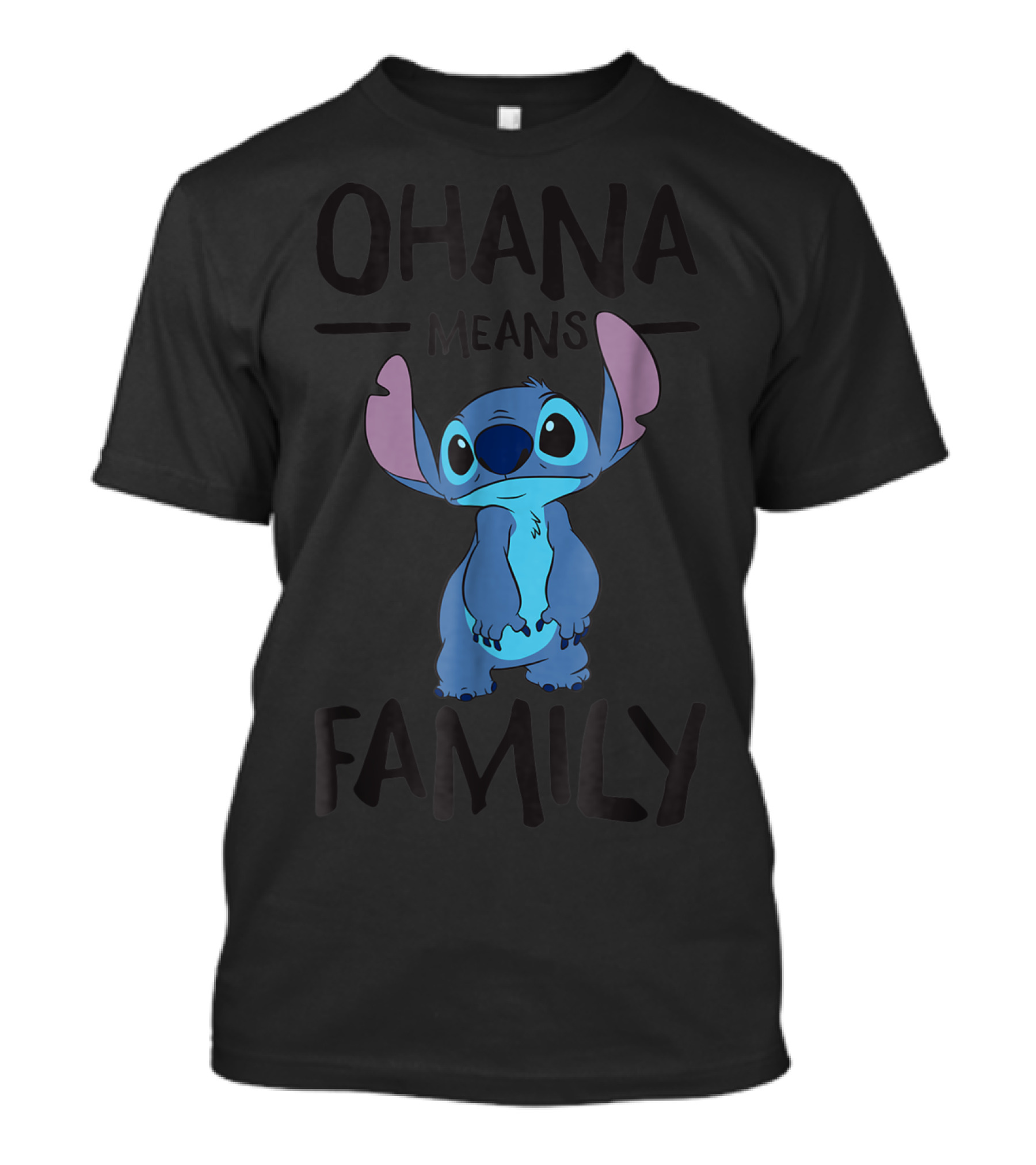 Ohana Means Family Stitch Character T-Shirt